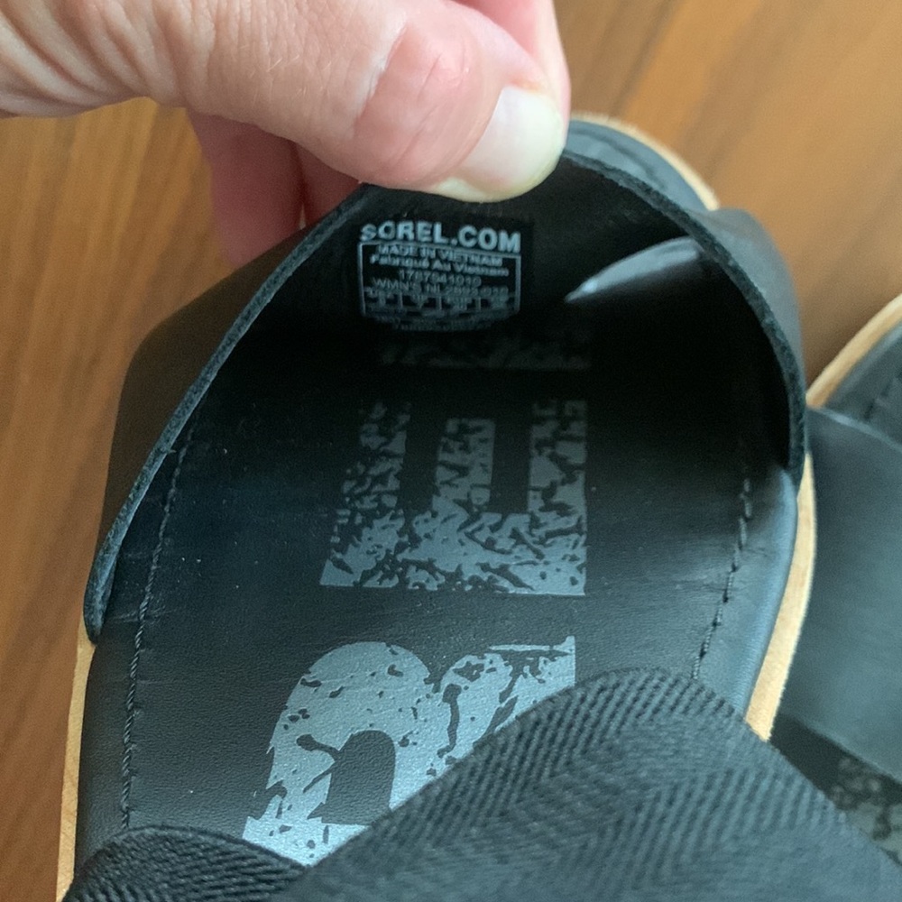 Sorel Ella Sandals in black - Picture 9 of 9